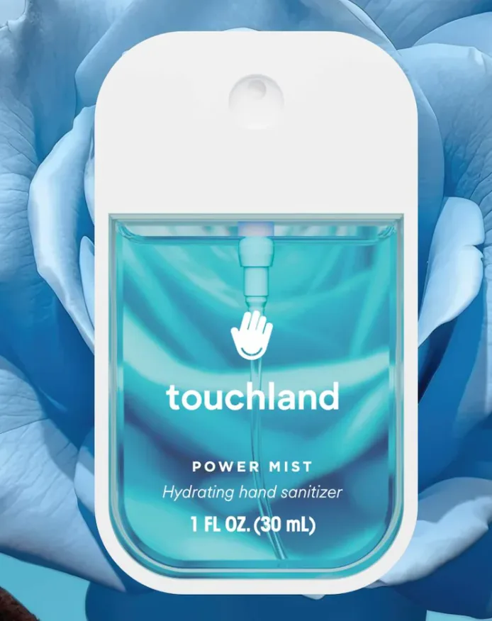 Antibacterial de Manos Hidratante Power Mist Sandalo Azul 30ml,  Touchland - Imagen 2